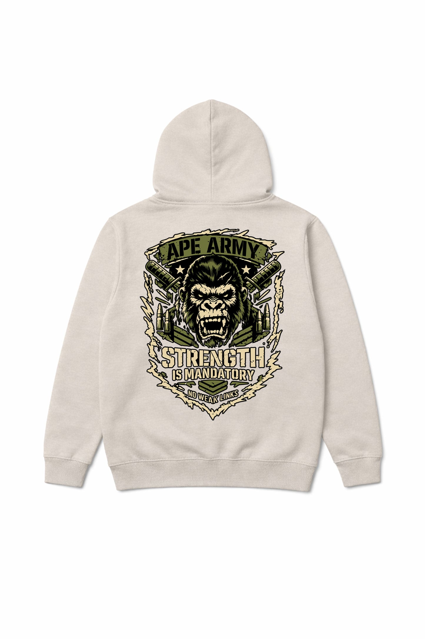 XAPE Army Hoodie - Stone