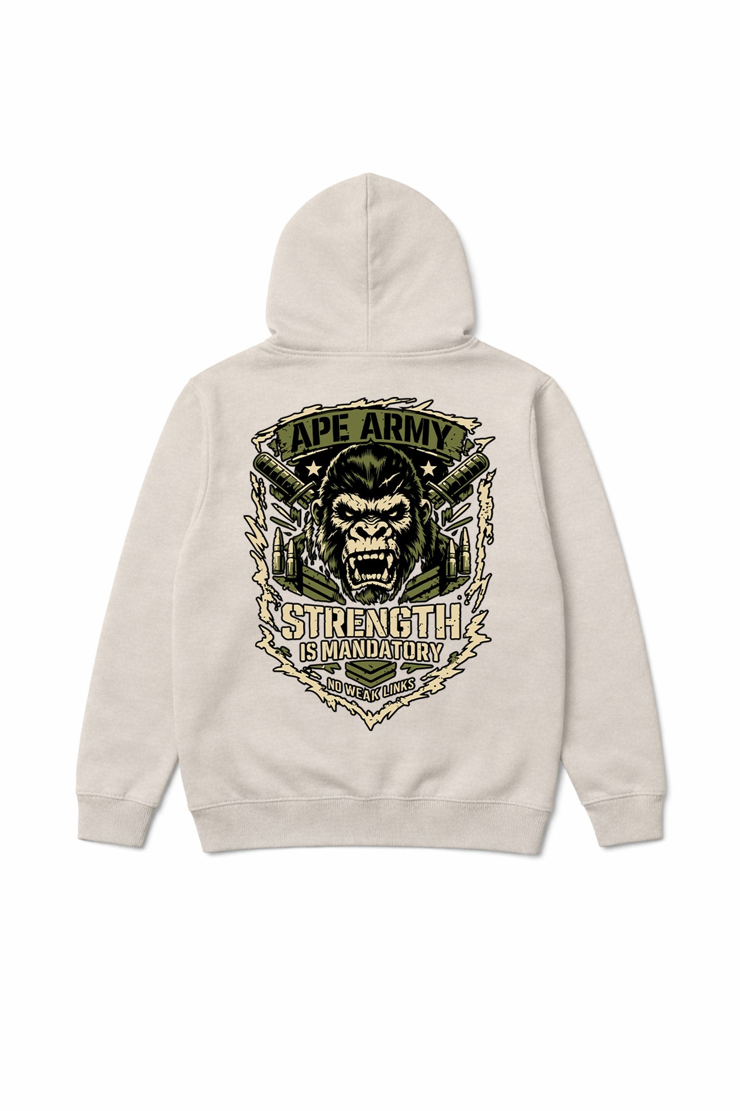 XAPE Army Hoodie - Stone