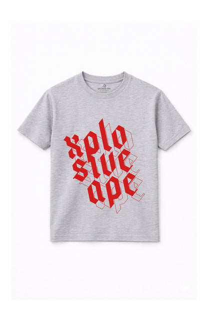 XAPE Baroque Tee - Sports Grey