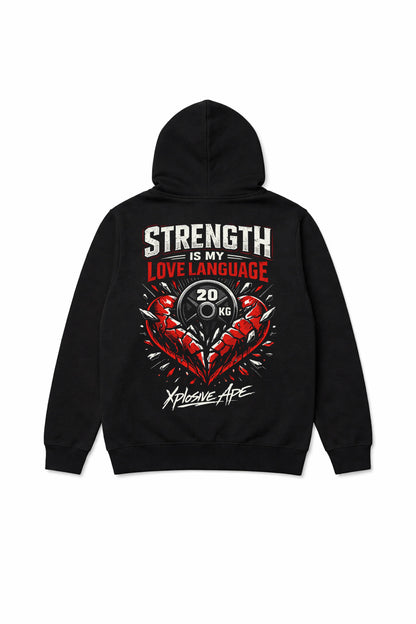 XAPE Broken String Hoodie - Black