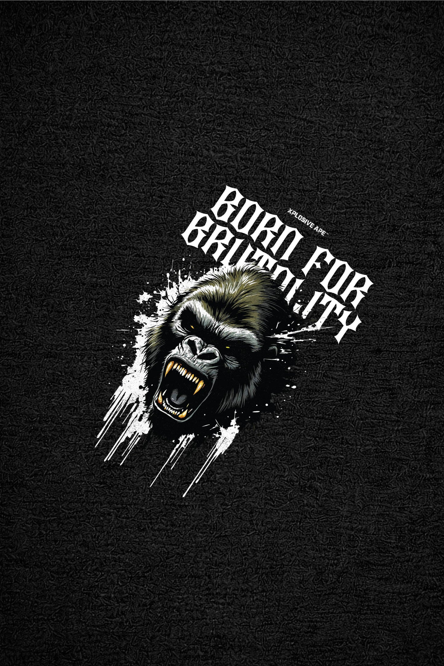 XAPE Brutal Mode Tee - Black