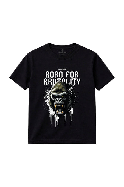 XAPE Brutal Mode Tee - Black