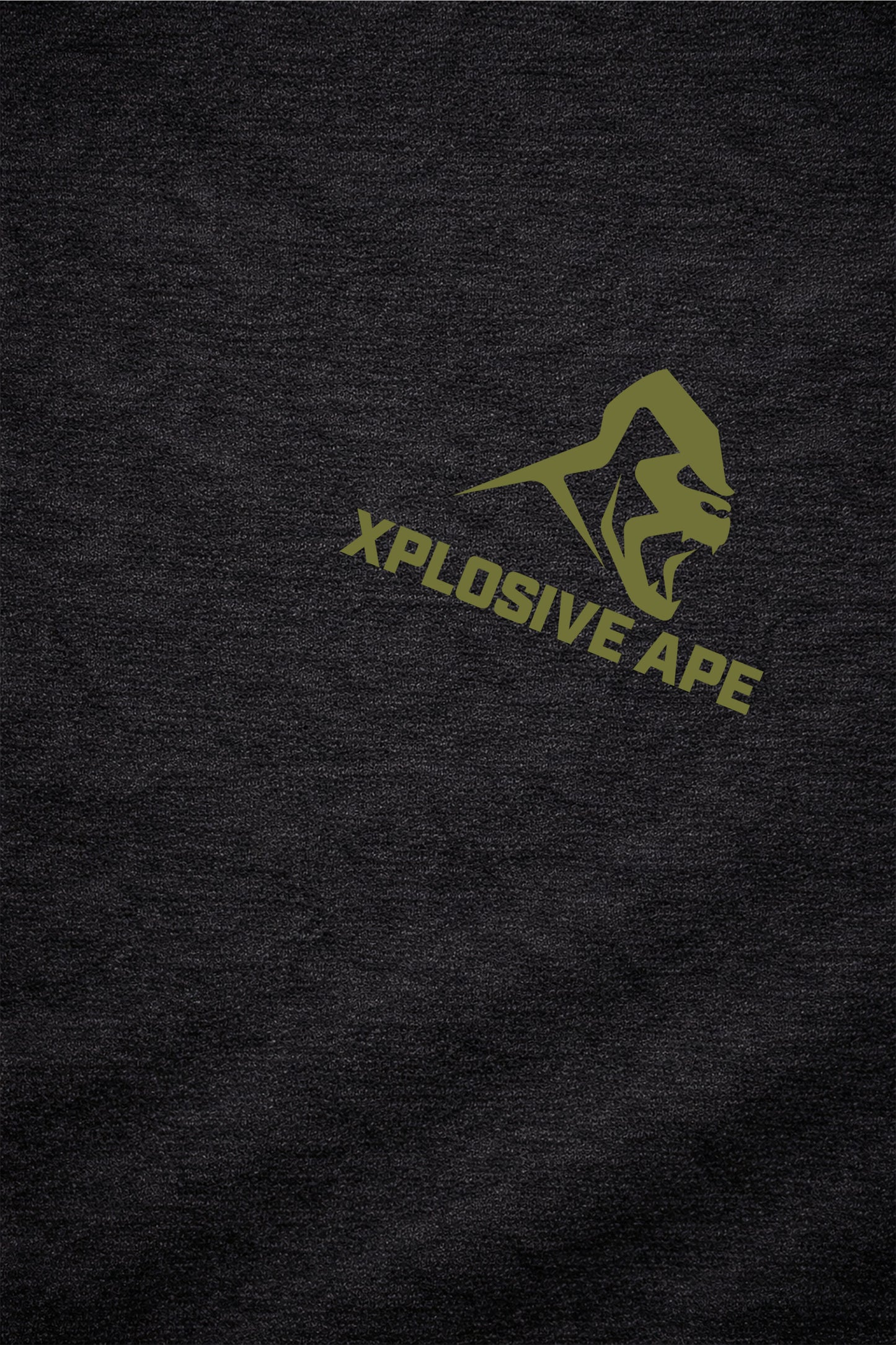 XAPE Head Down String Hoodie - Black