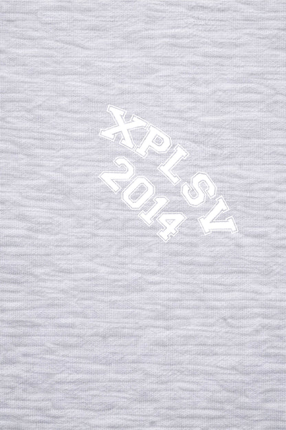 XAPE Campus Script Tee - Sports Grey