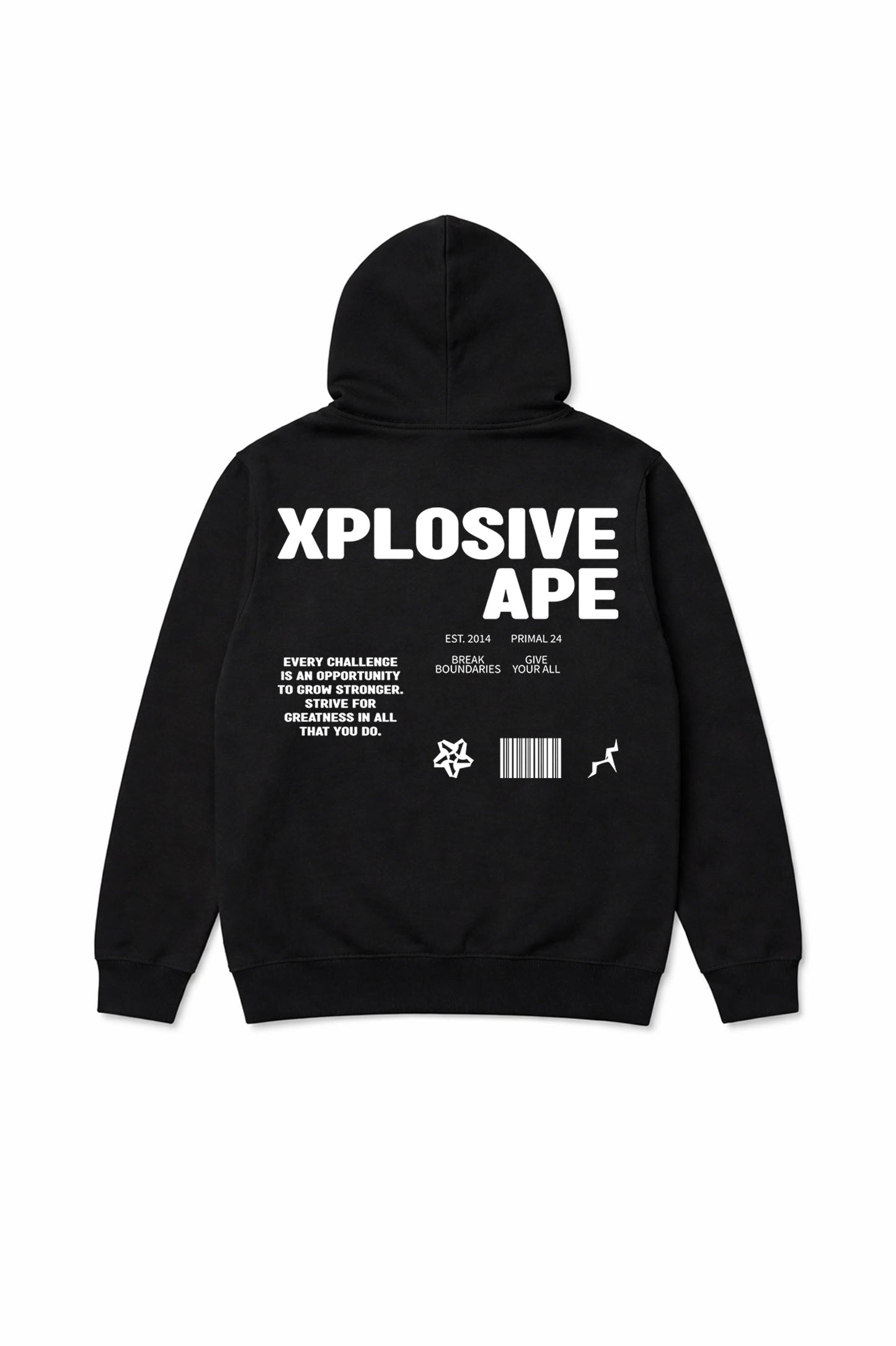XAPE Challenge Opportunity V2 Hoodie - Black