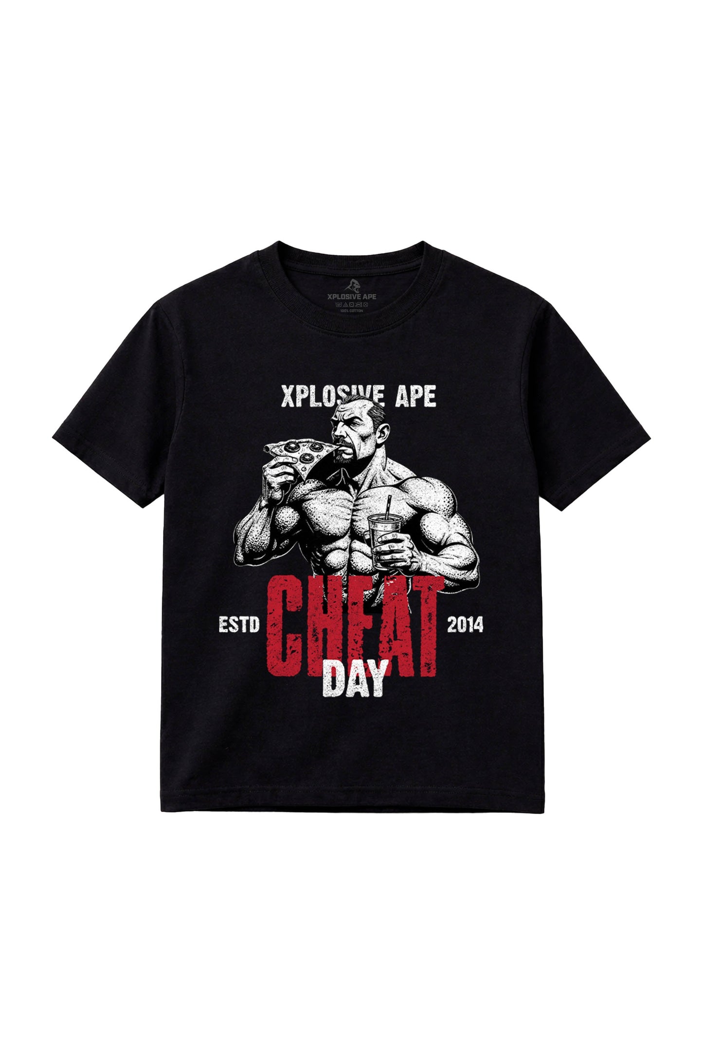 XAPE Cheat Day V3 Tee - Black