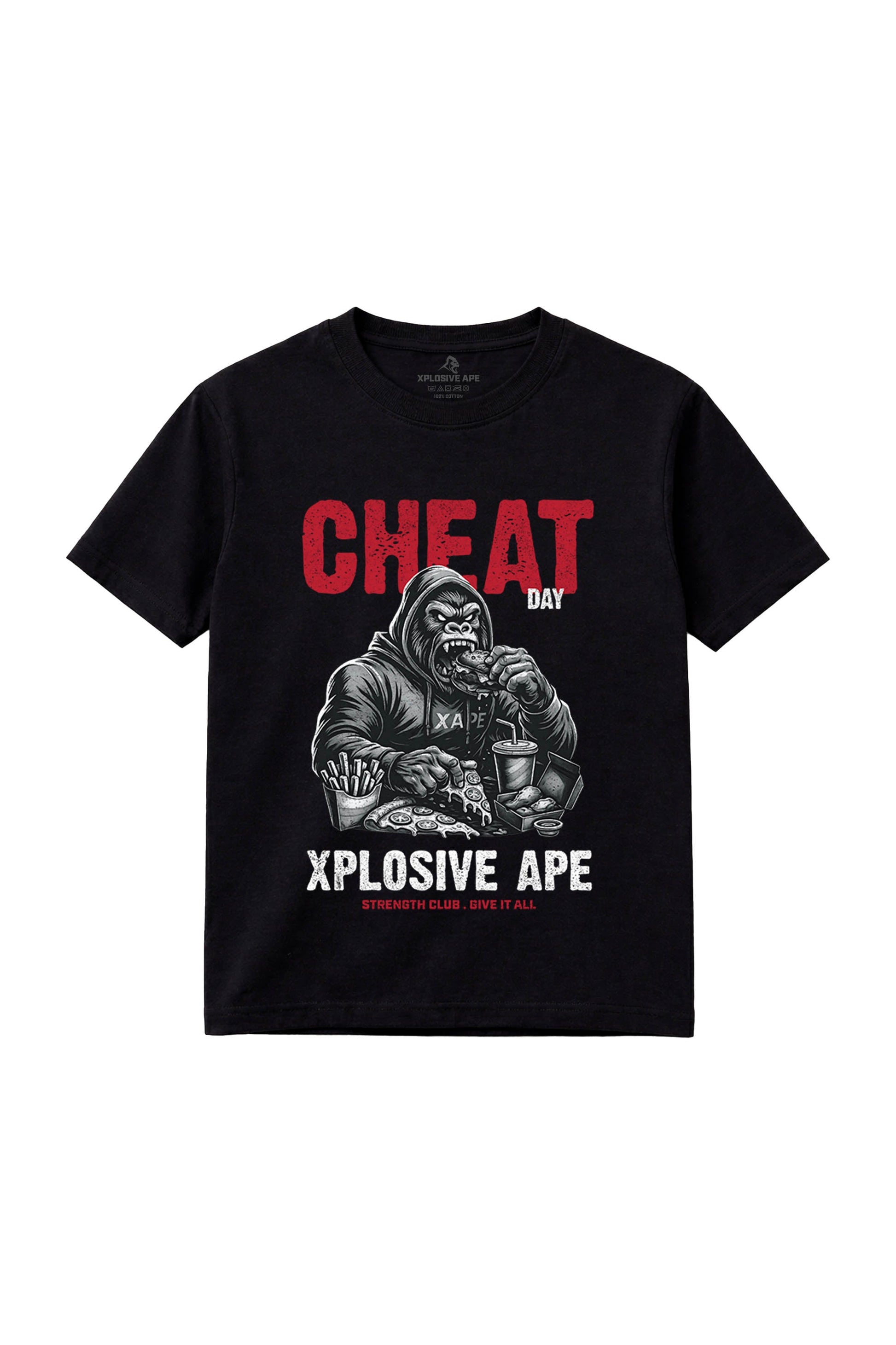 XAPE Cheat Day V4 Tee - Black