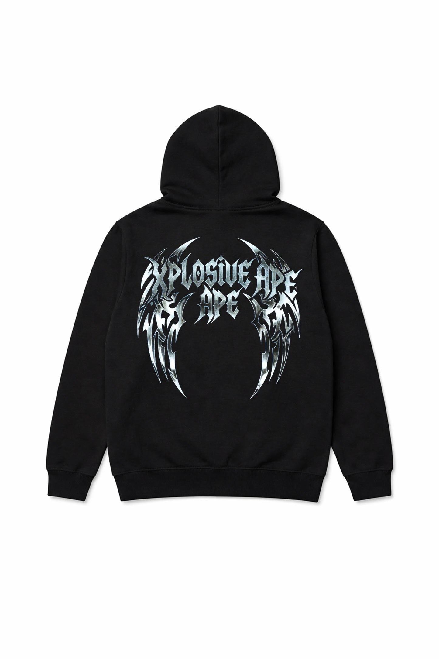 XAPE Chromeblade Wings String Hoodie - Black