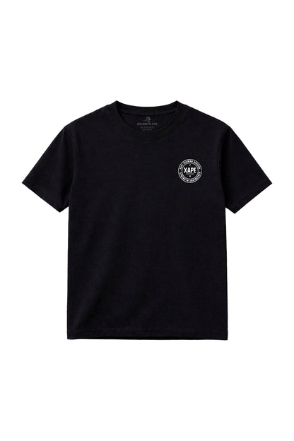 XAPE Classic Badge Logo Tee - Black