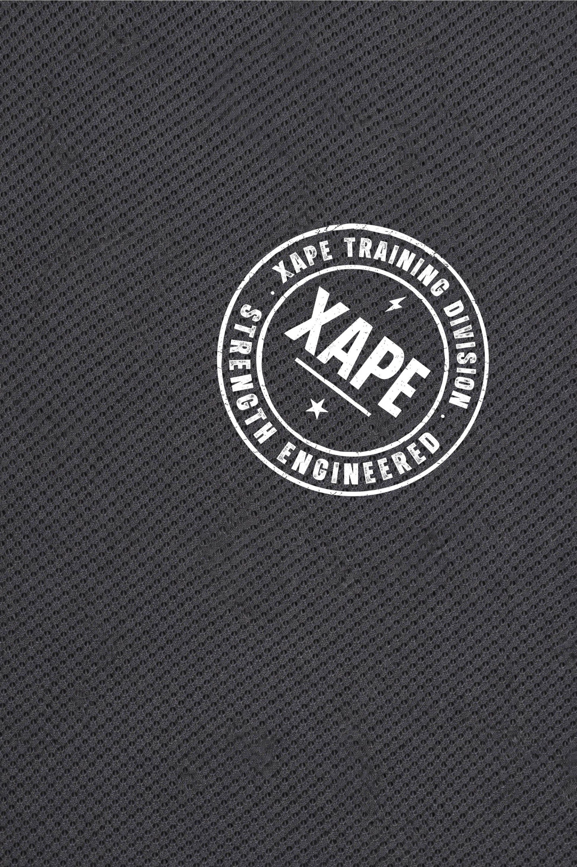 XAPE Classic Badge Logo X Tech Tee - Charcoal