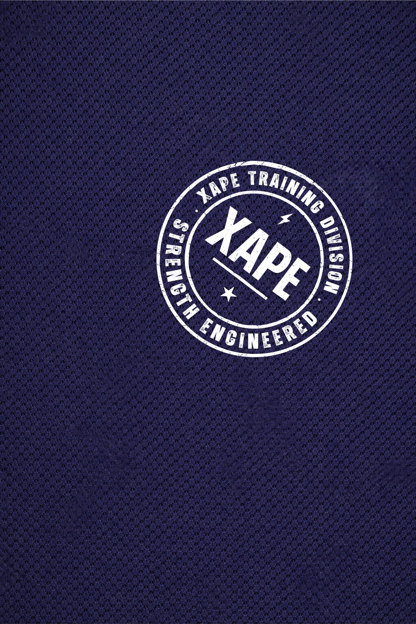 XAPE Classic Badge Logo X Tech Tee - Navy