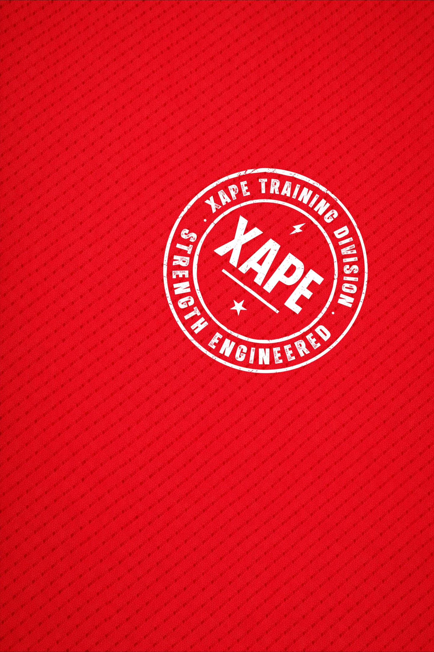 XAPE Classic Badge Logo X Tech Tee - Red