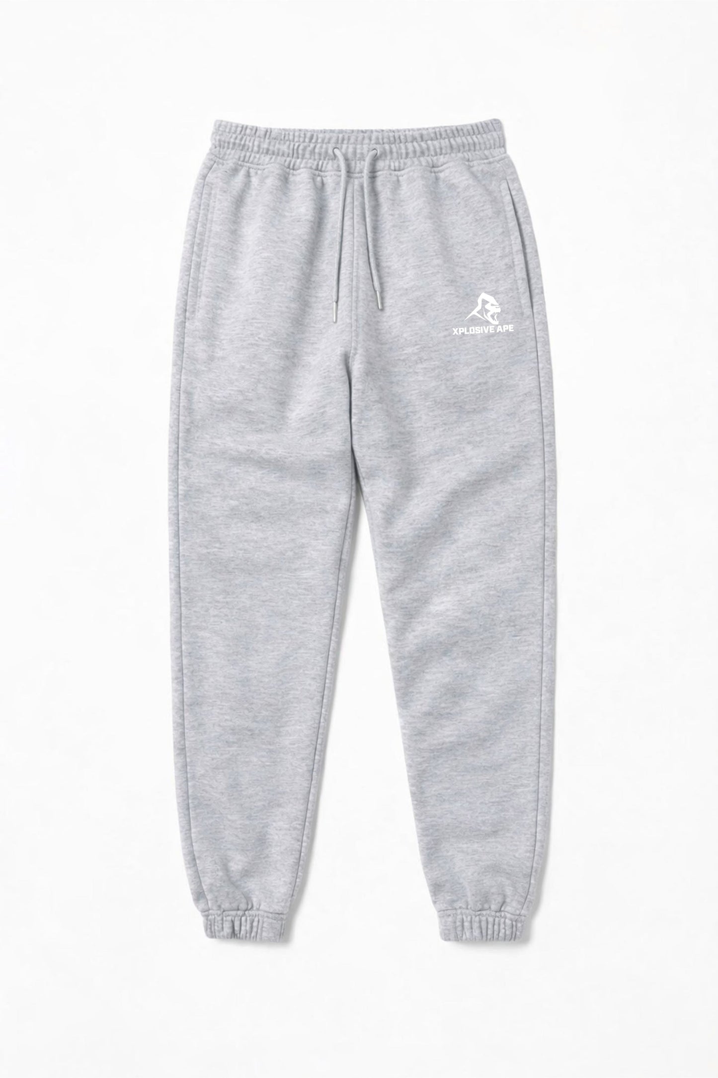 XAPE Classic Logo Joggers - Ash Grey