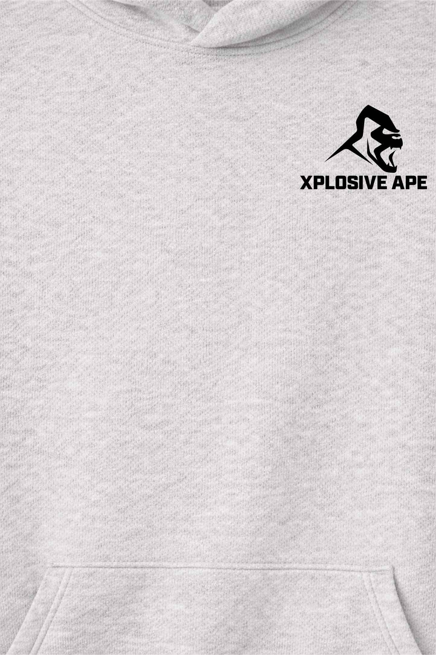 XAPE Classic Raglan Hoodie - Oatmeal Heather/Black