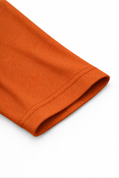 XAPE Classic Stencil Logo X Tech Tee - Orange