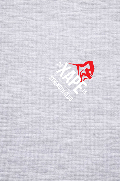 XAPE Classic Strength Club Tee - Sports Grey