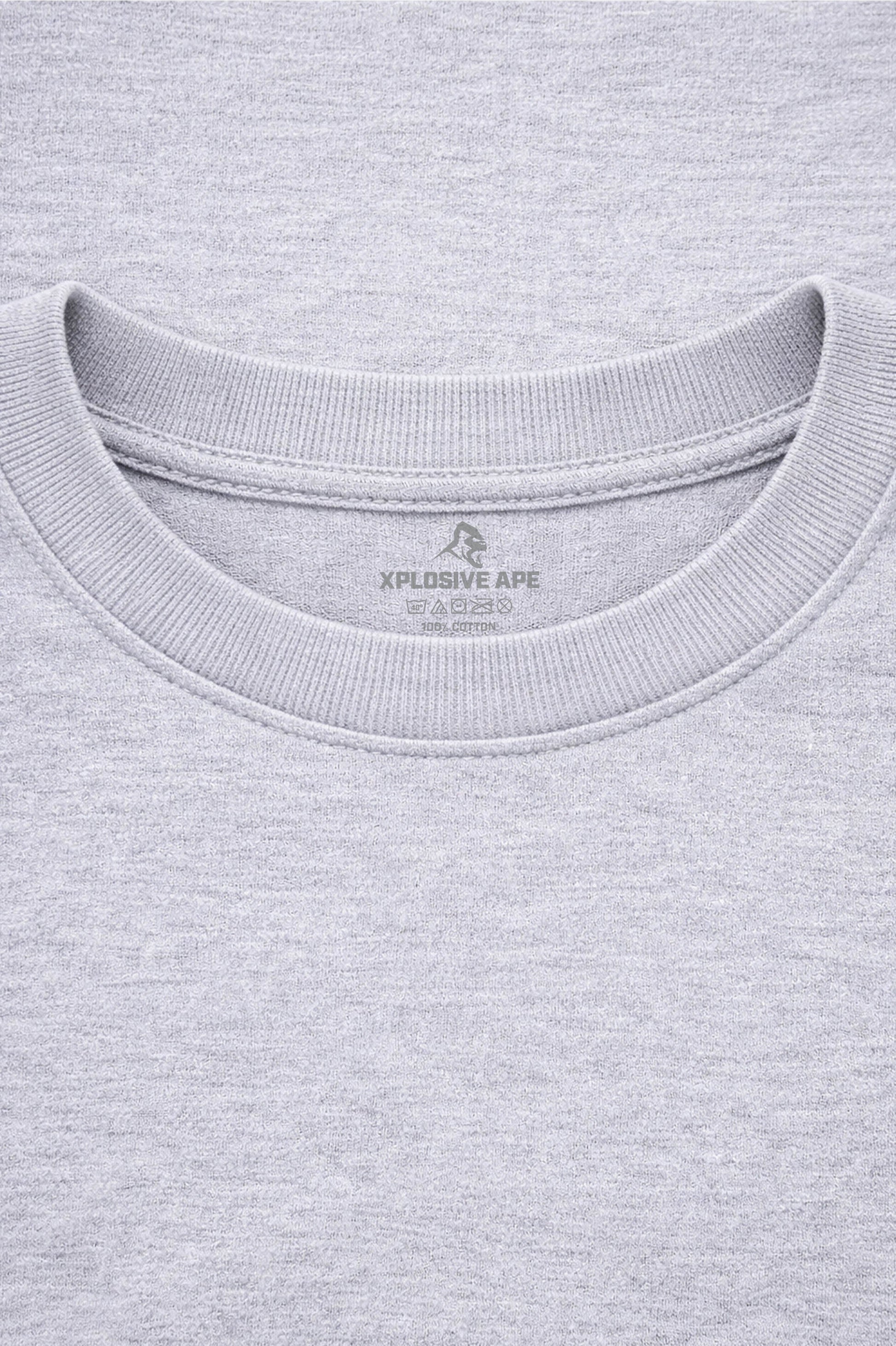 XAPE Classic Strength Club Tee - Sports Grey