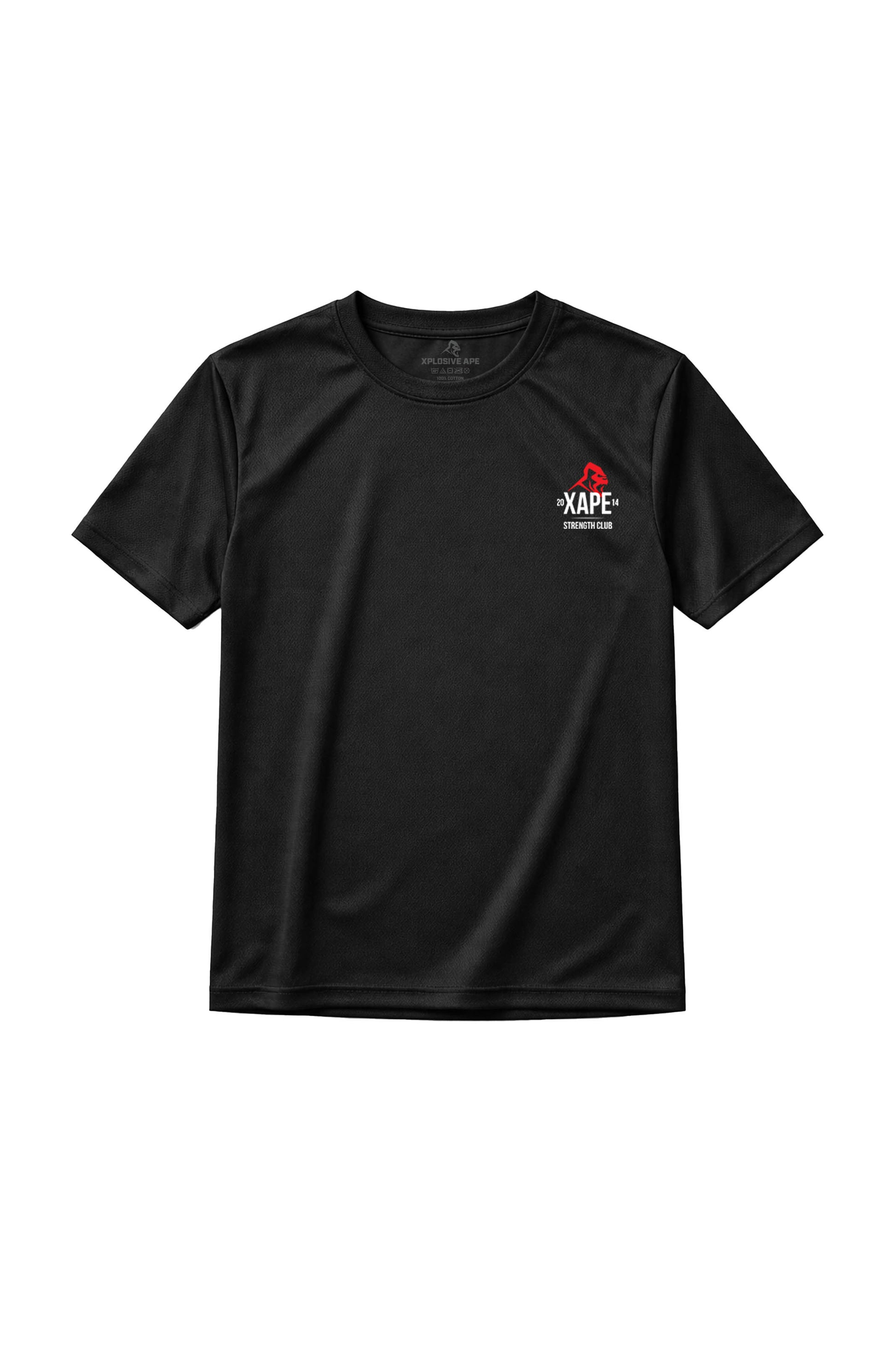 XAPE Classic Strength X Tech Tee - Black