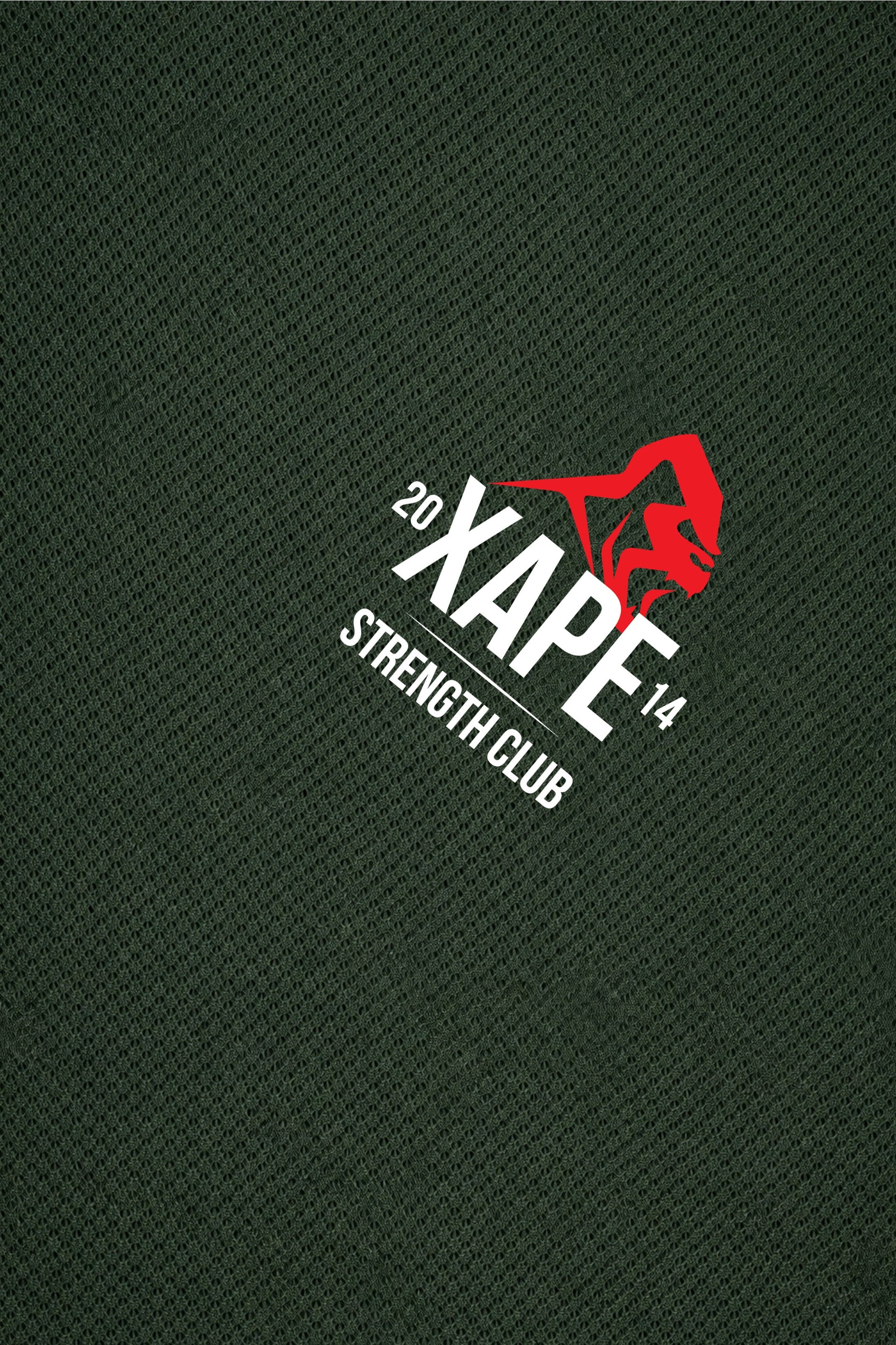 XAPE Classic Strength X Tech Tee - Forest Green