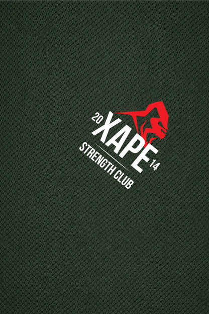 XAPE Classic Strength X Tech Tee - Forest Green