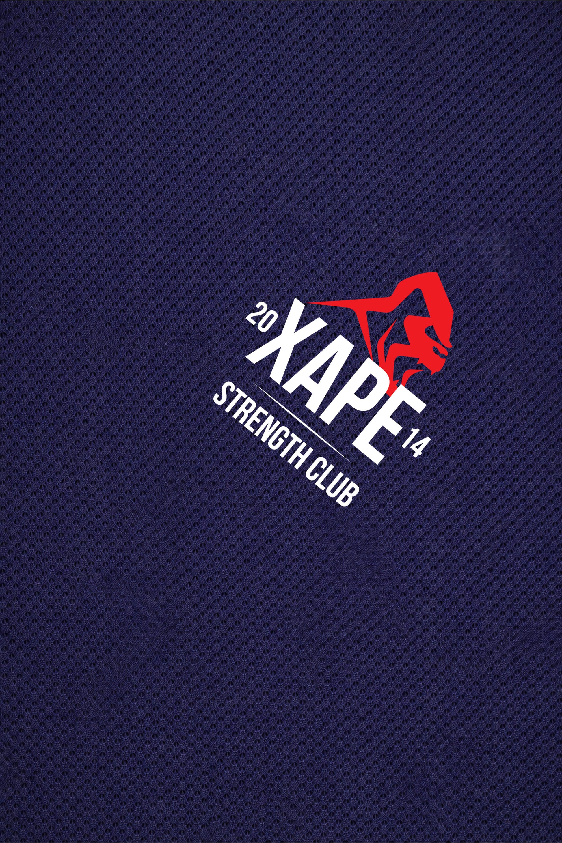 XAPE Classic Strength X Tech Tee - Navy