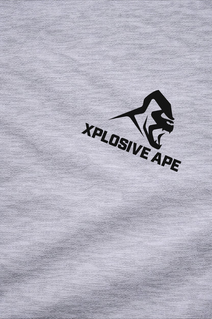 XAPE Classic V2 String Hoodie - Heather Grey