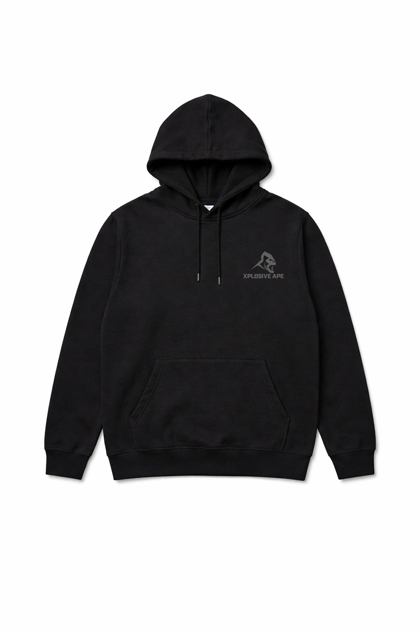 XAPE Claw Strike String Hoodie - Black