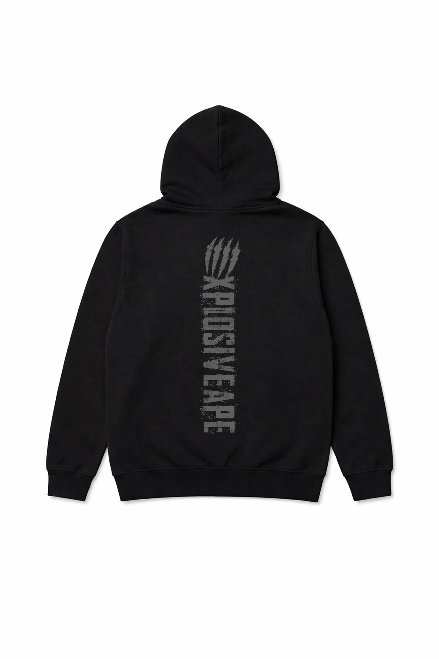XAPE Claw Strike String Hoodie - Black
