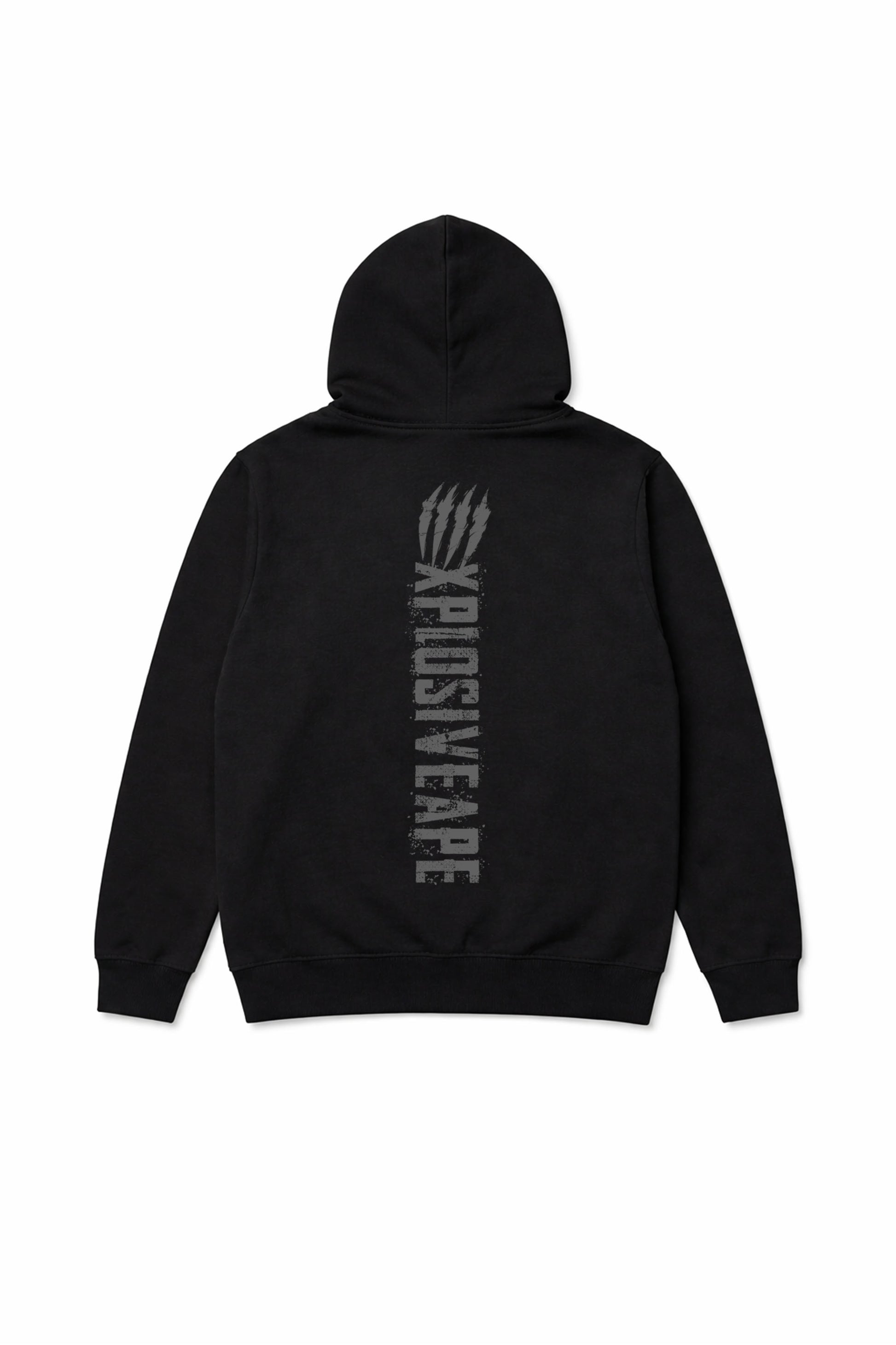 XAPE Claw Strike String Hoodie - Black