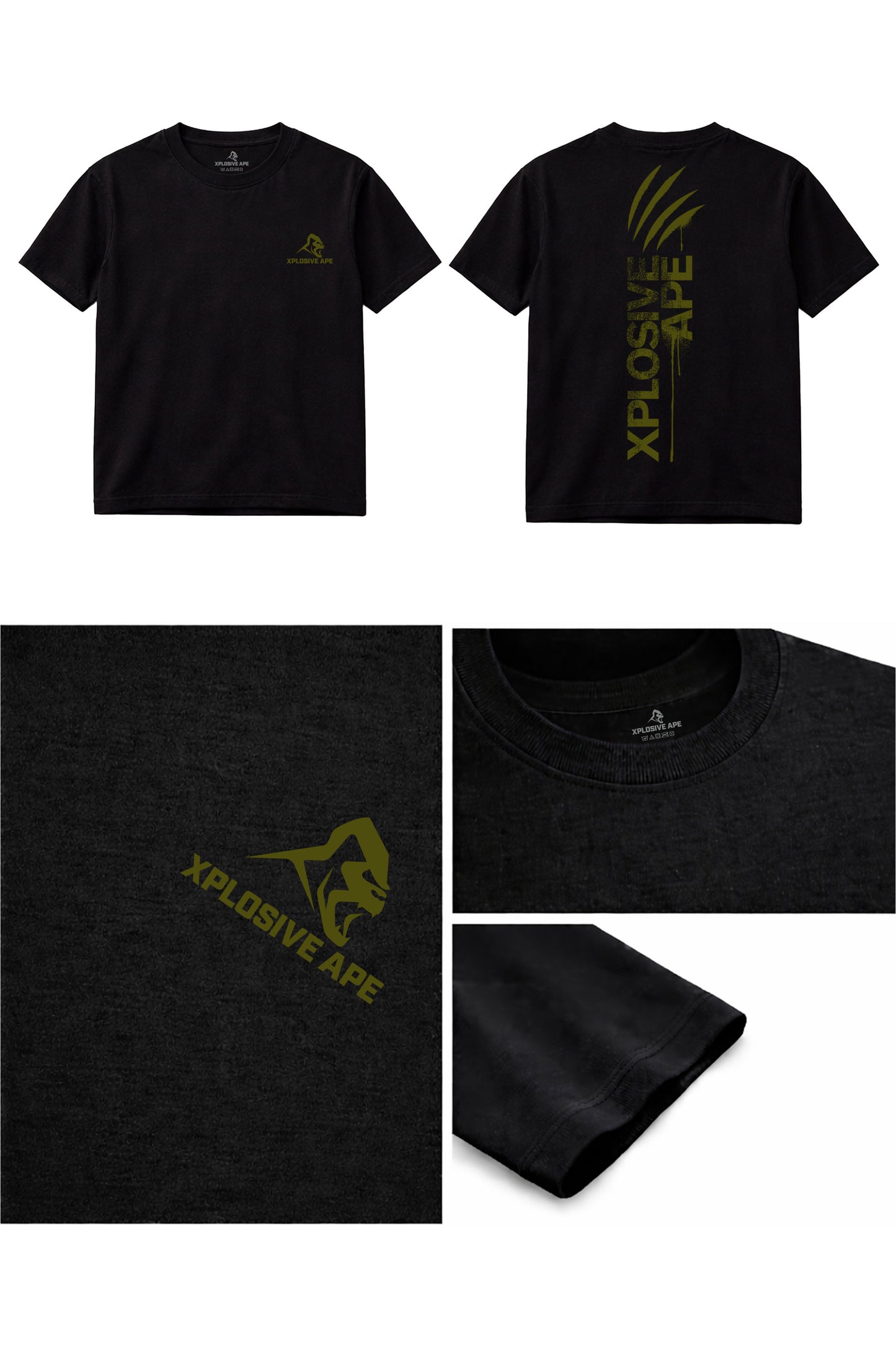 XAPE Claw Tee - Black