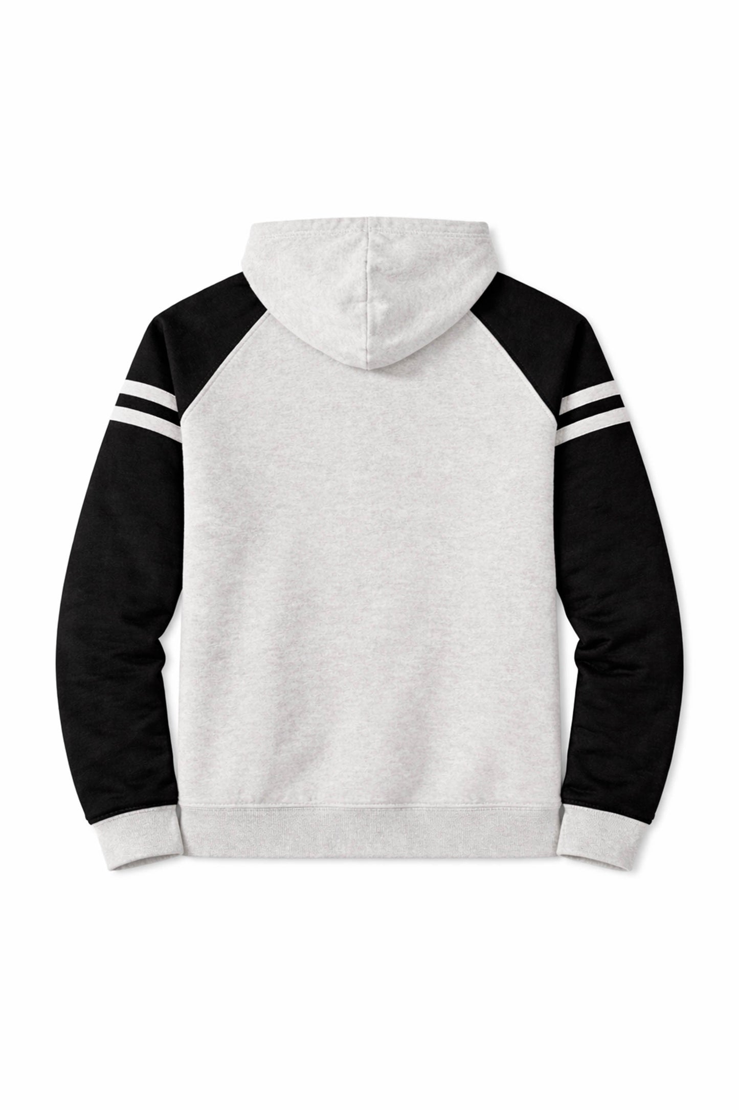 XAPE Collegiate Raglan Hoodie - Oatmeal Heather/Black