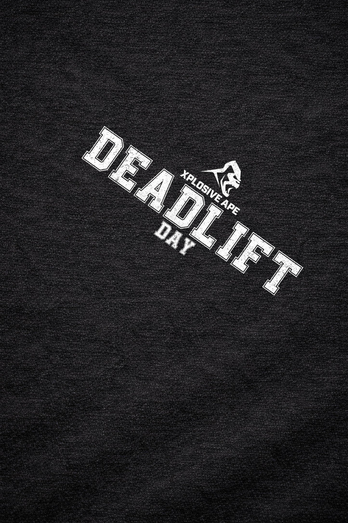 XAPE Deadlift Day V1 String Hoodie - Black