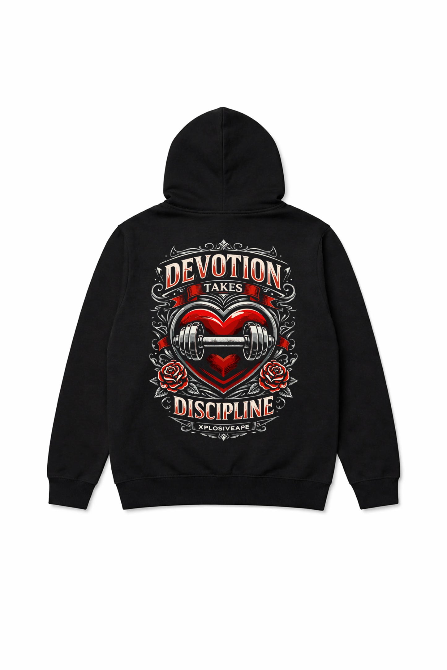 XAPE Devotion String Hoodie - Black