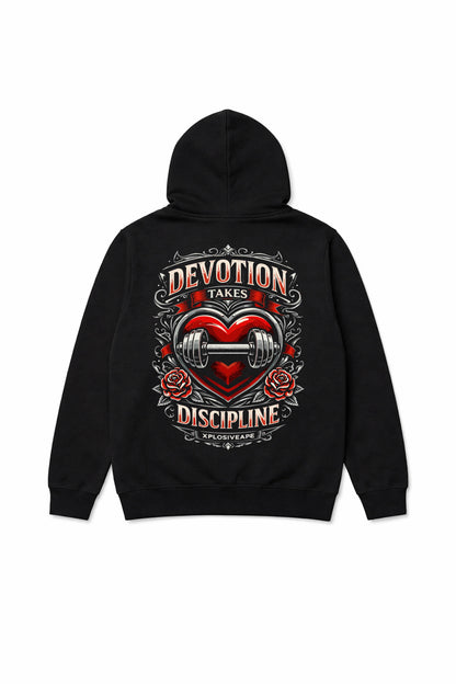 XAPE Devotion String Hoodie - Black