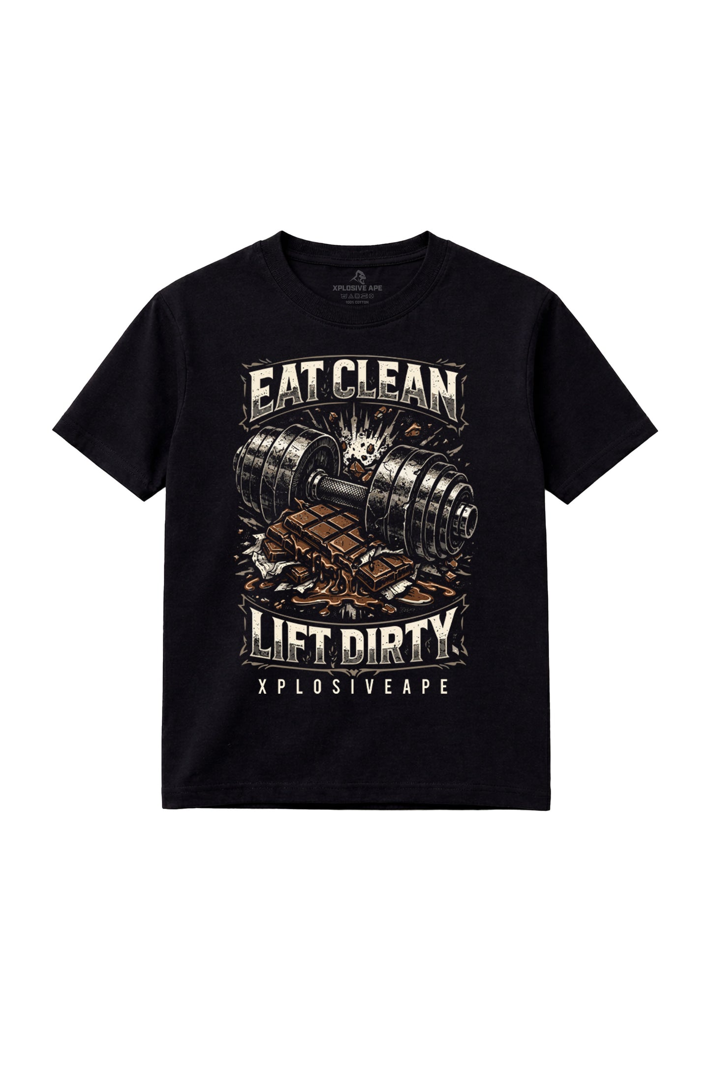 XAPE Lift Dirty Tee - Black