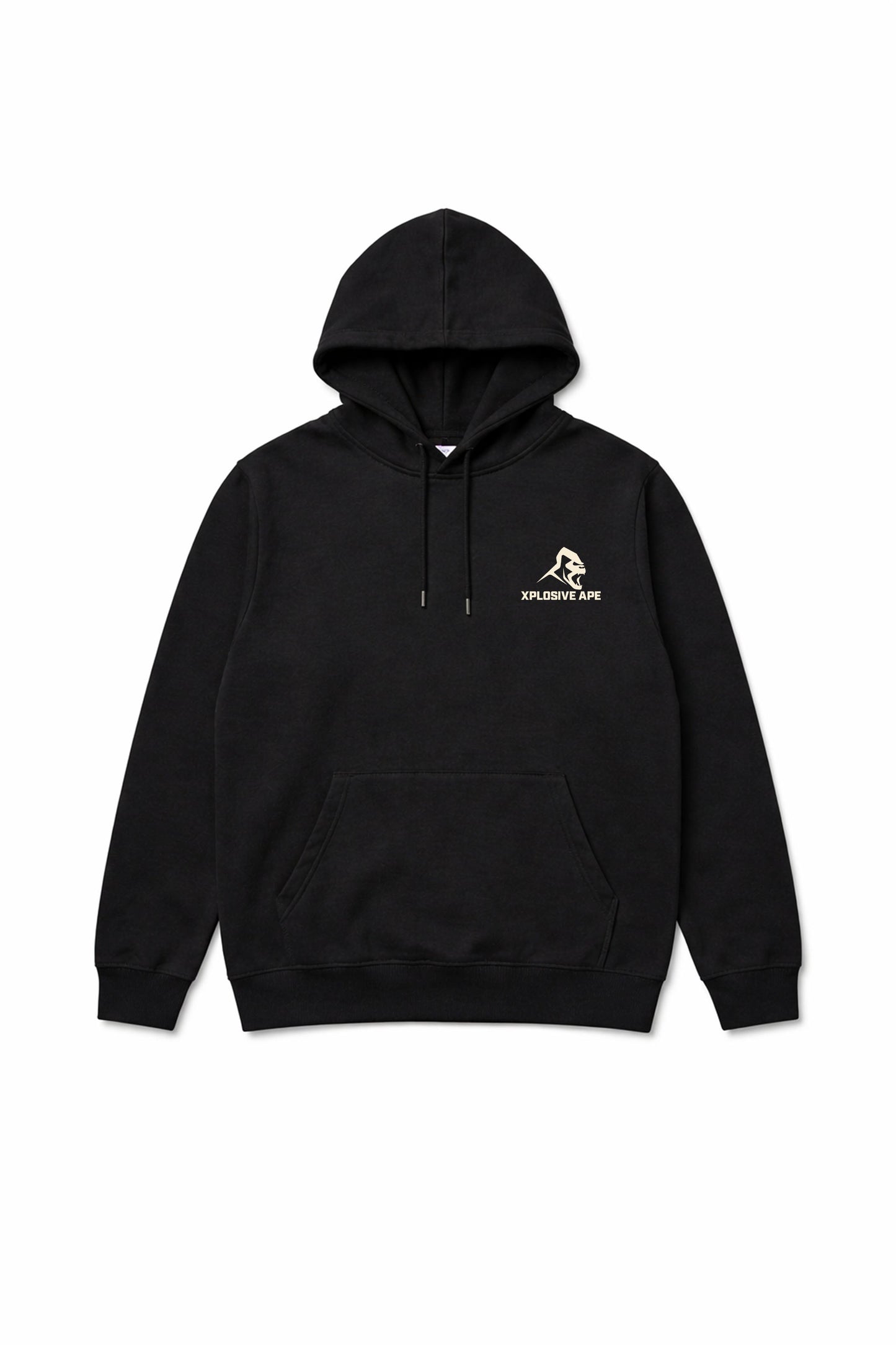 XAPE Lift Dirty String Hoodie - Black