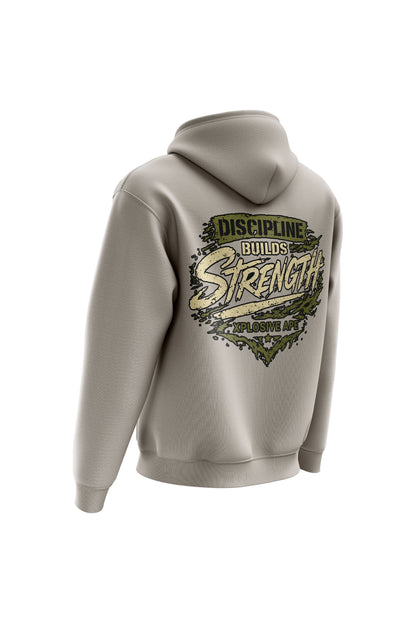 XAPE Discipline Hoodie - Stone