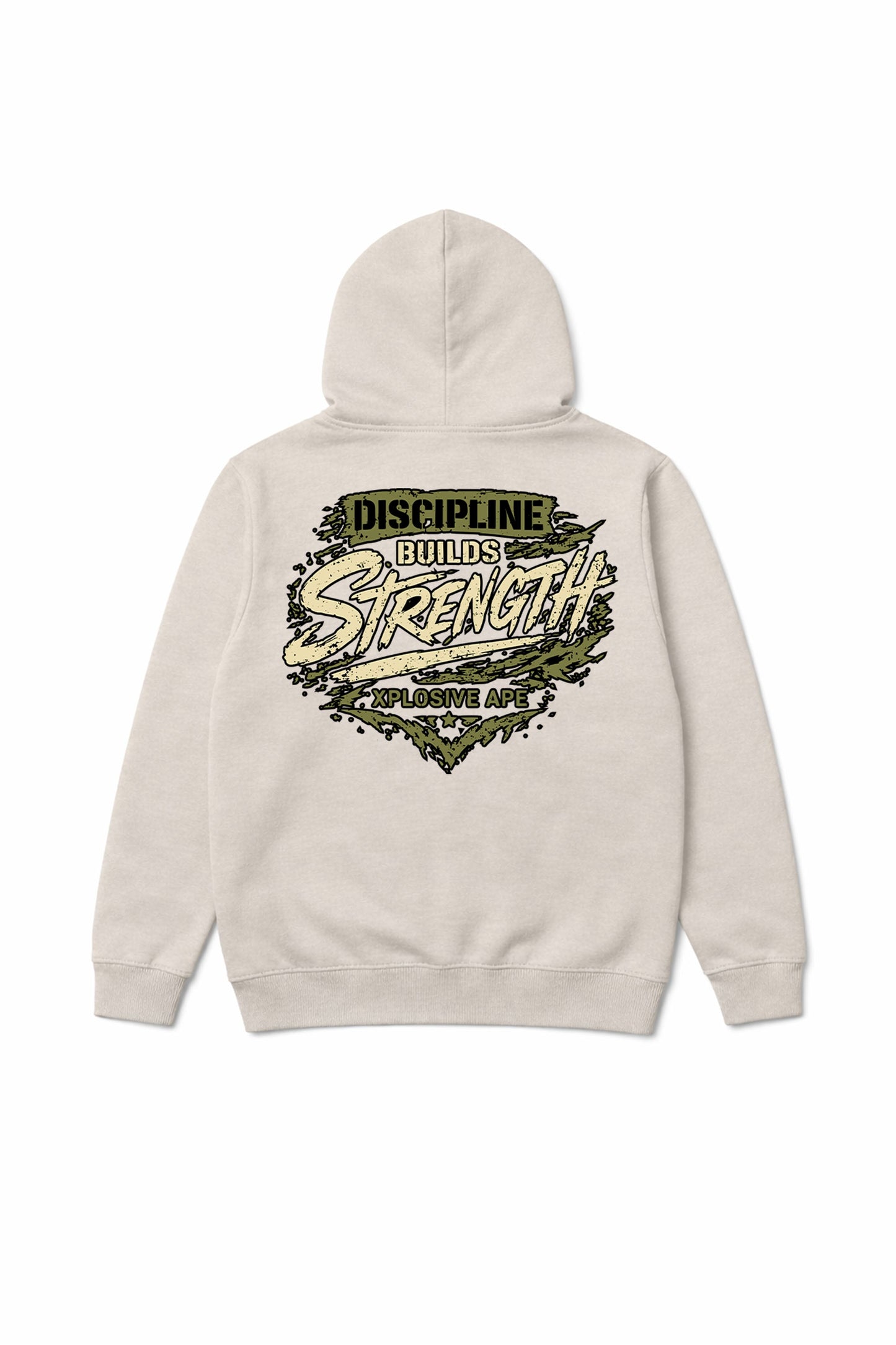 XAPE Discipline Hoodie - Stone