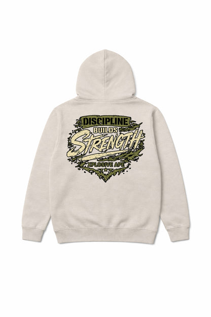 XAPE Discipline Hoodie - Stone