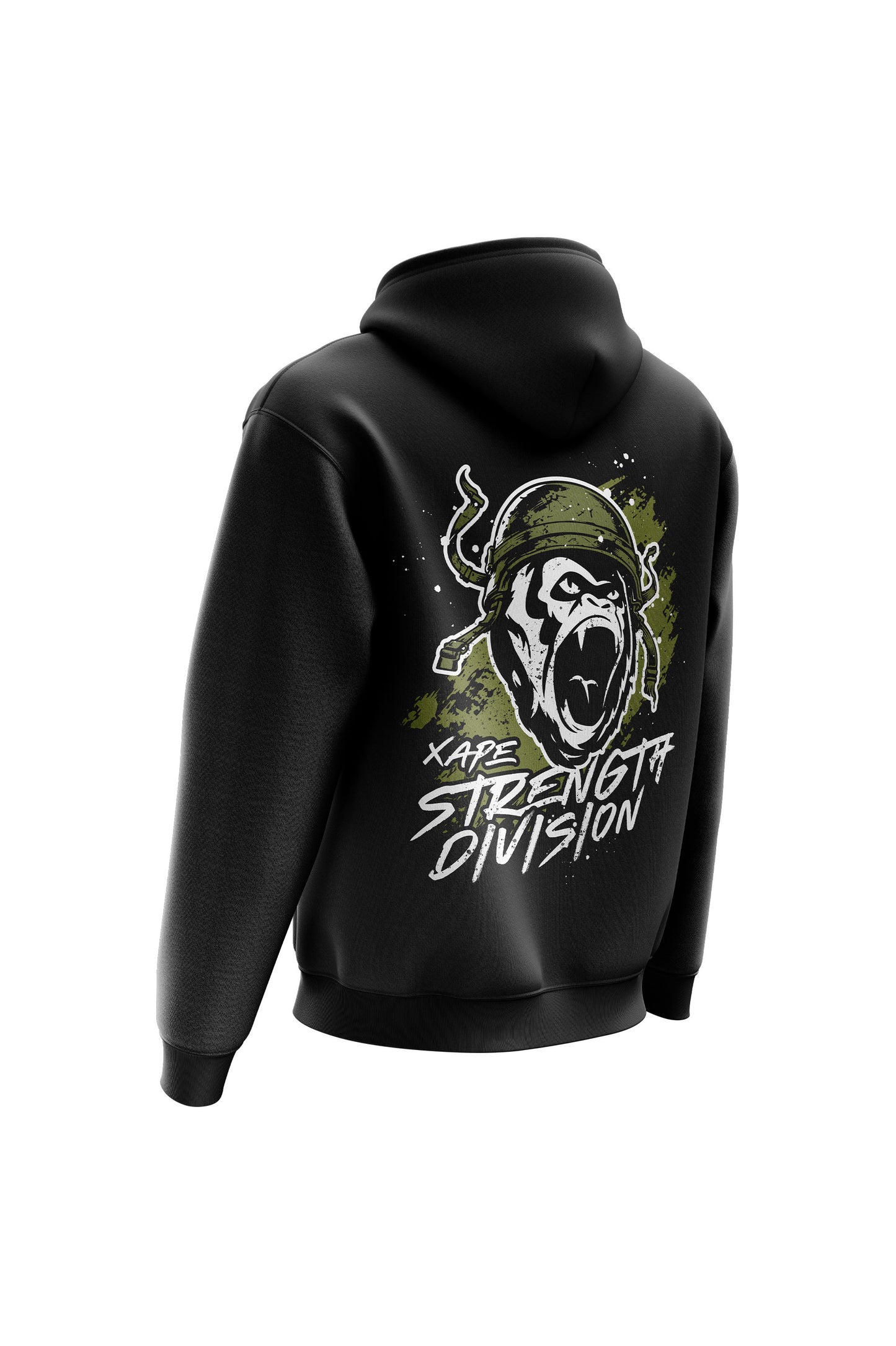XAPE Division Hoodie - Black