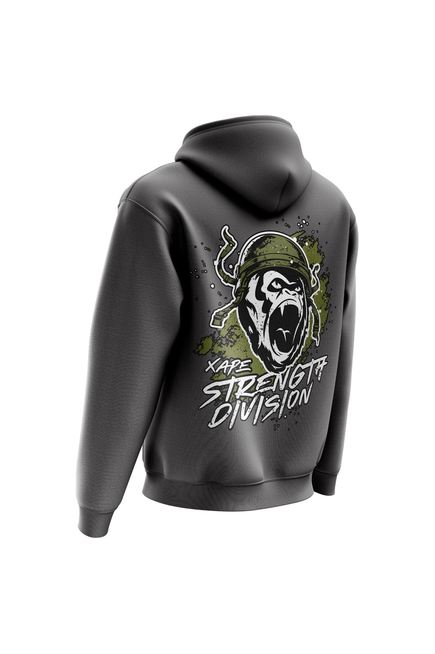 XAPE Division Hoodie - Charcoal