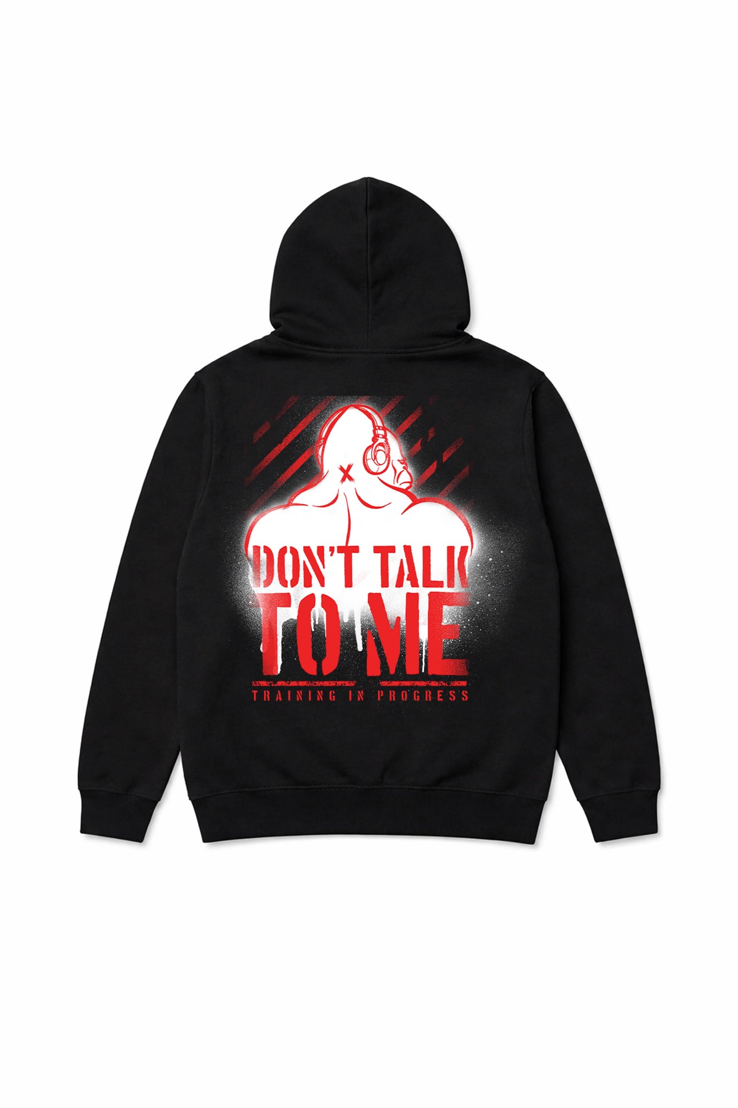 XAPE Don'T Talk To Me Hoodie - Black