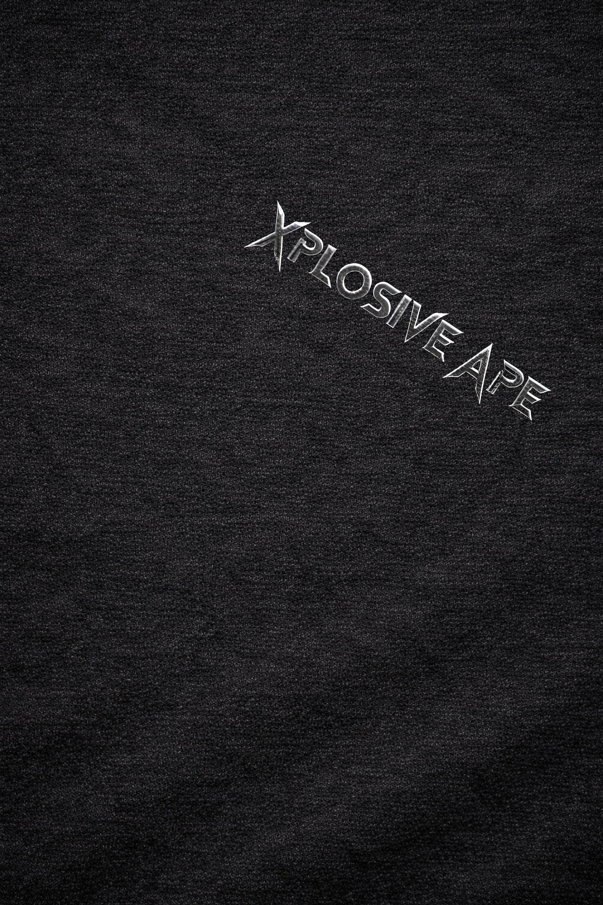 XAPE Electro Seal String Hoodie - Black