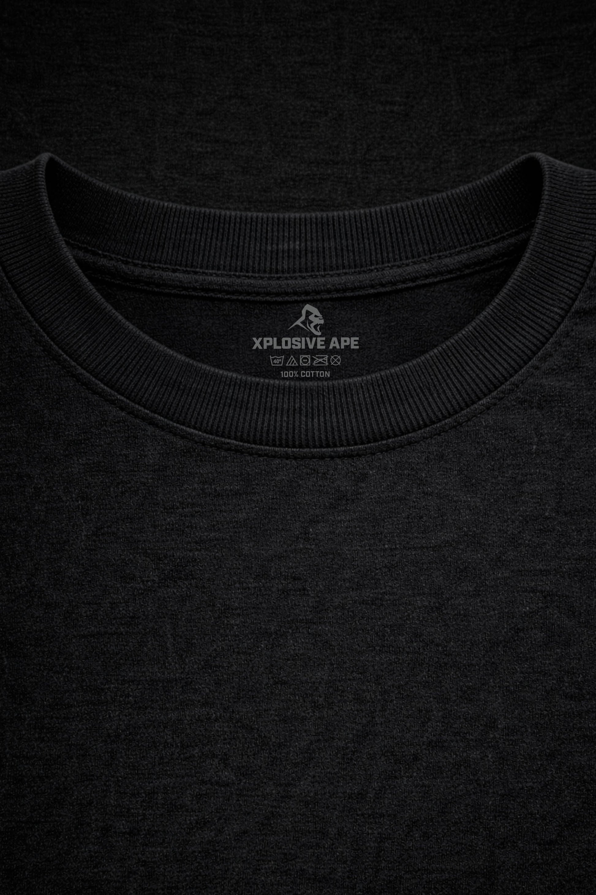 XAPE Essential Camo Tee - Black