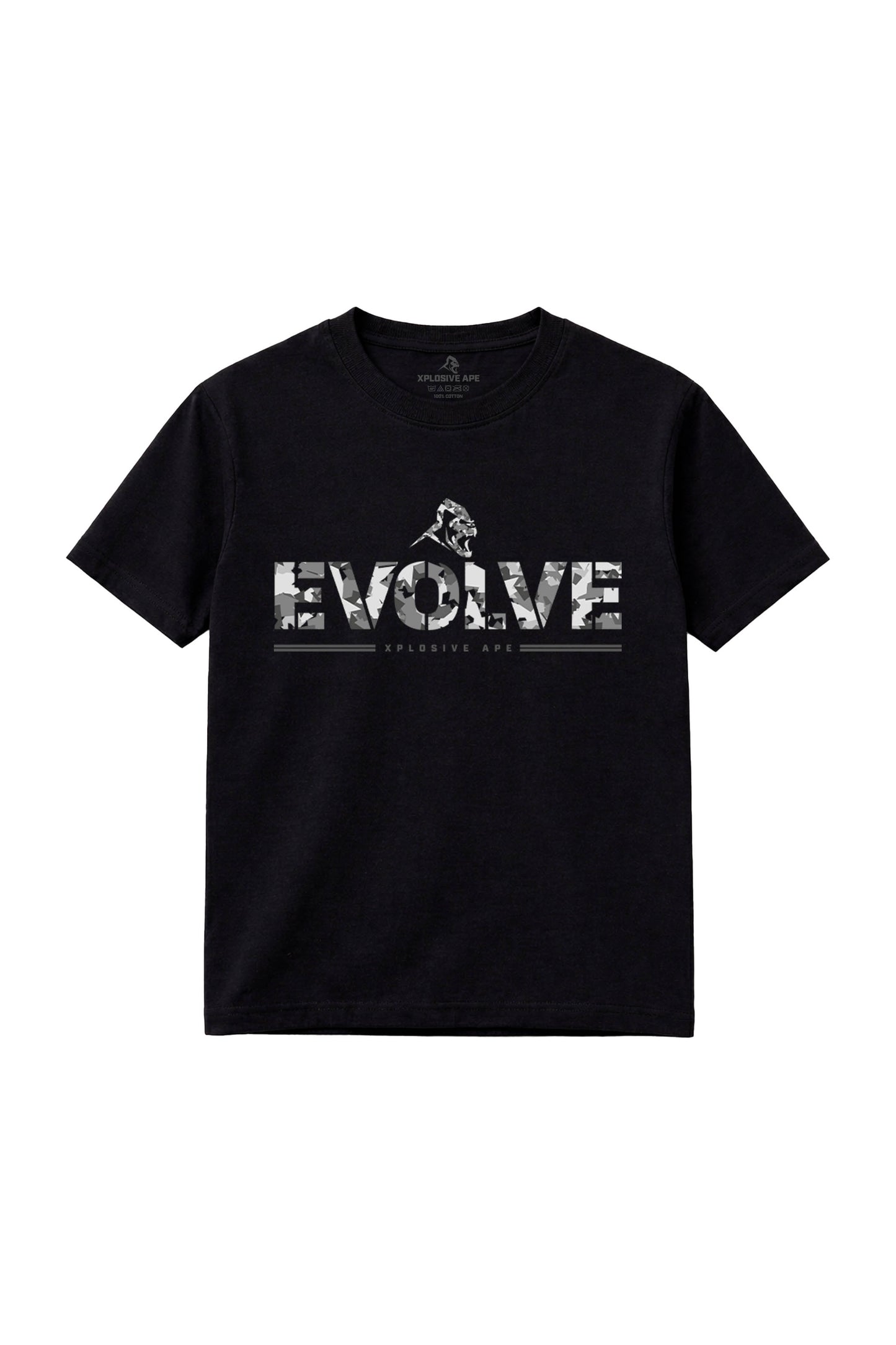 XAPE Evolve Camo Tee - Black