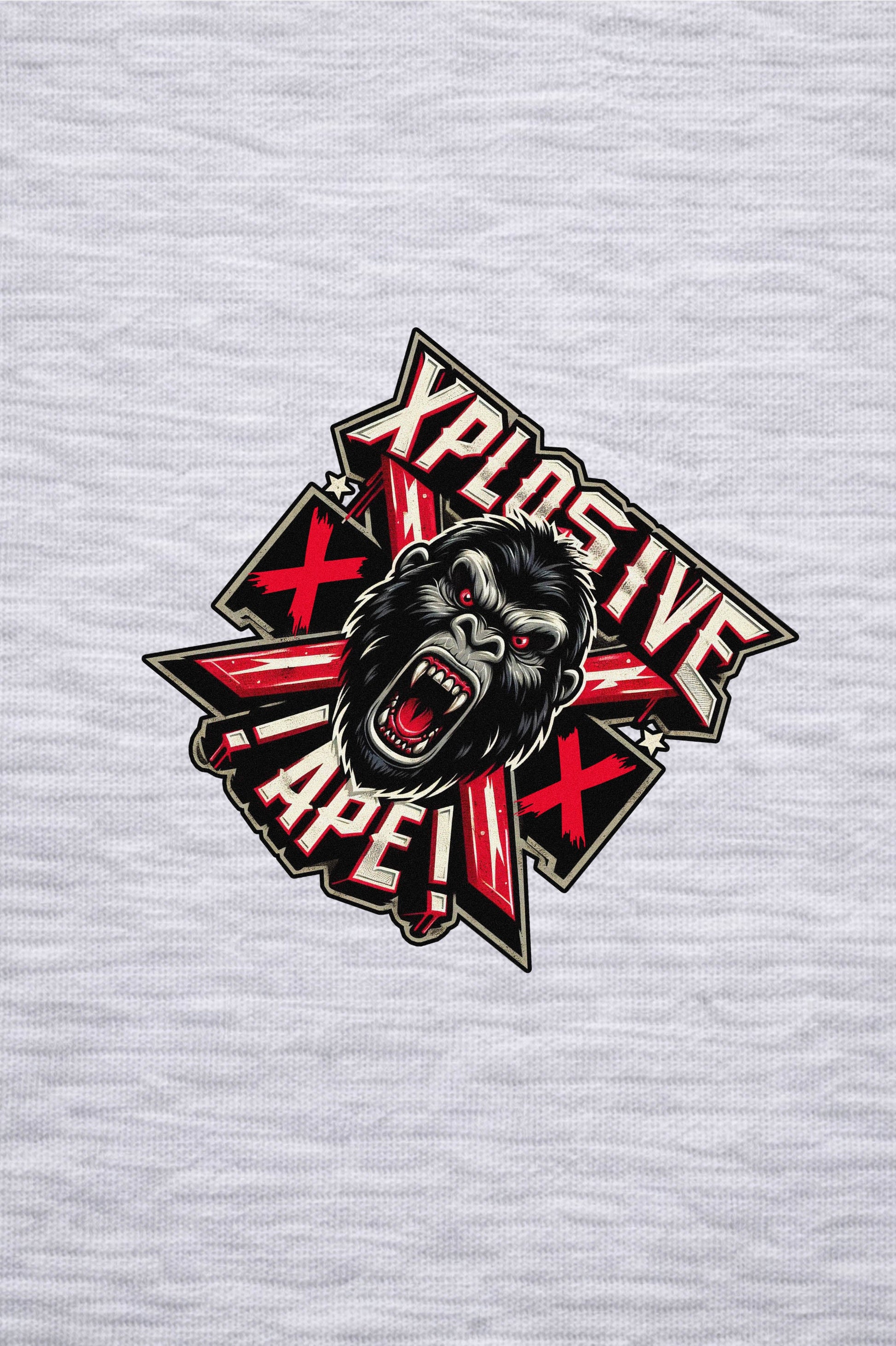 XAPE Explicit Tee - Sports Grey