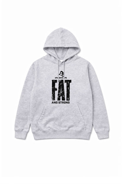 XAPE Fat And Strong V2 String Hoodie - Sports Grey