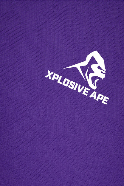 XAPE Futuristic Tech Tee - Purple