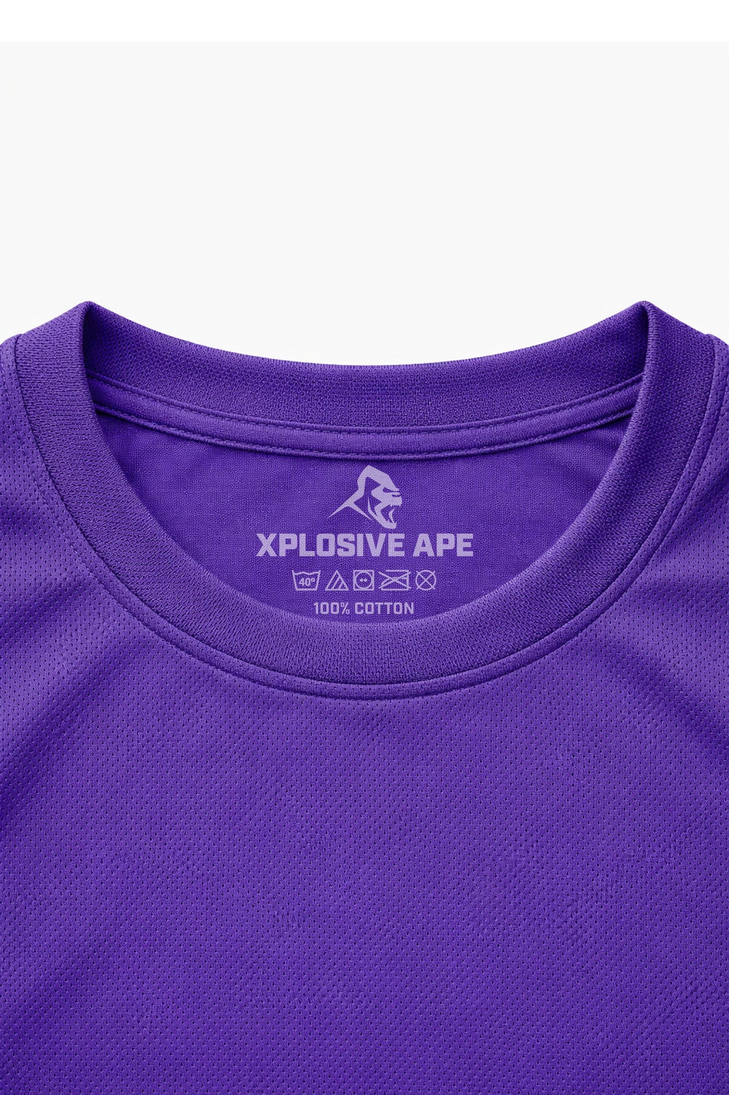 XAPE Futuristic Tech Tee - Purple