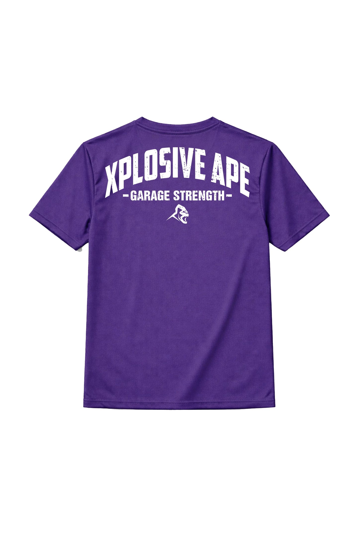 XAPE Garage Strength Tech Tee - Purple
